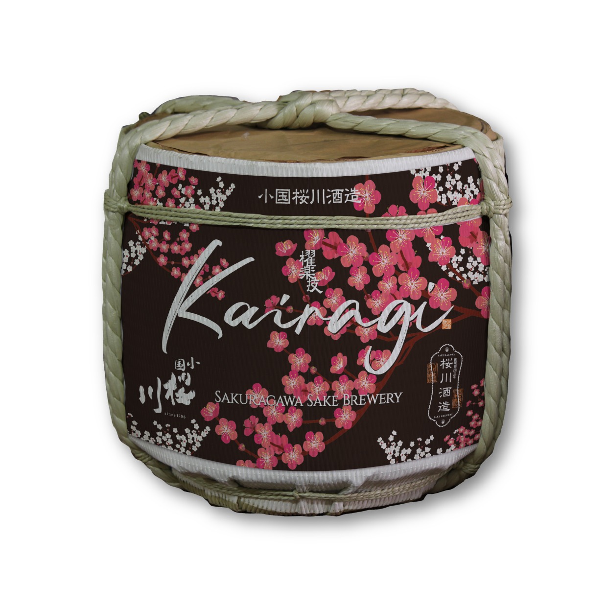 オリジナルミニ菰樽　一斗樽（飾り樽）